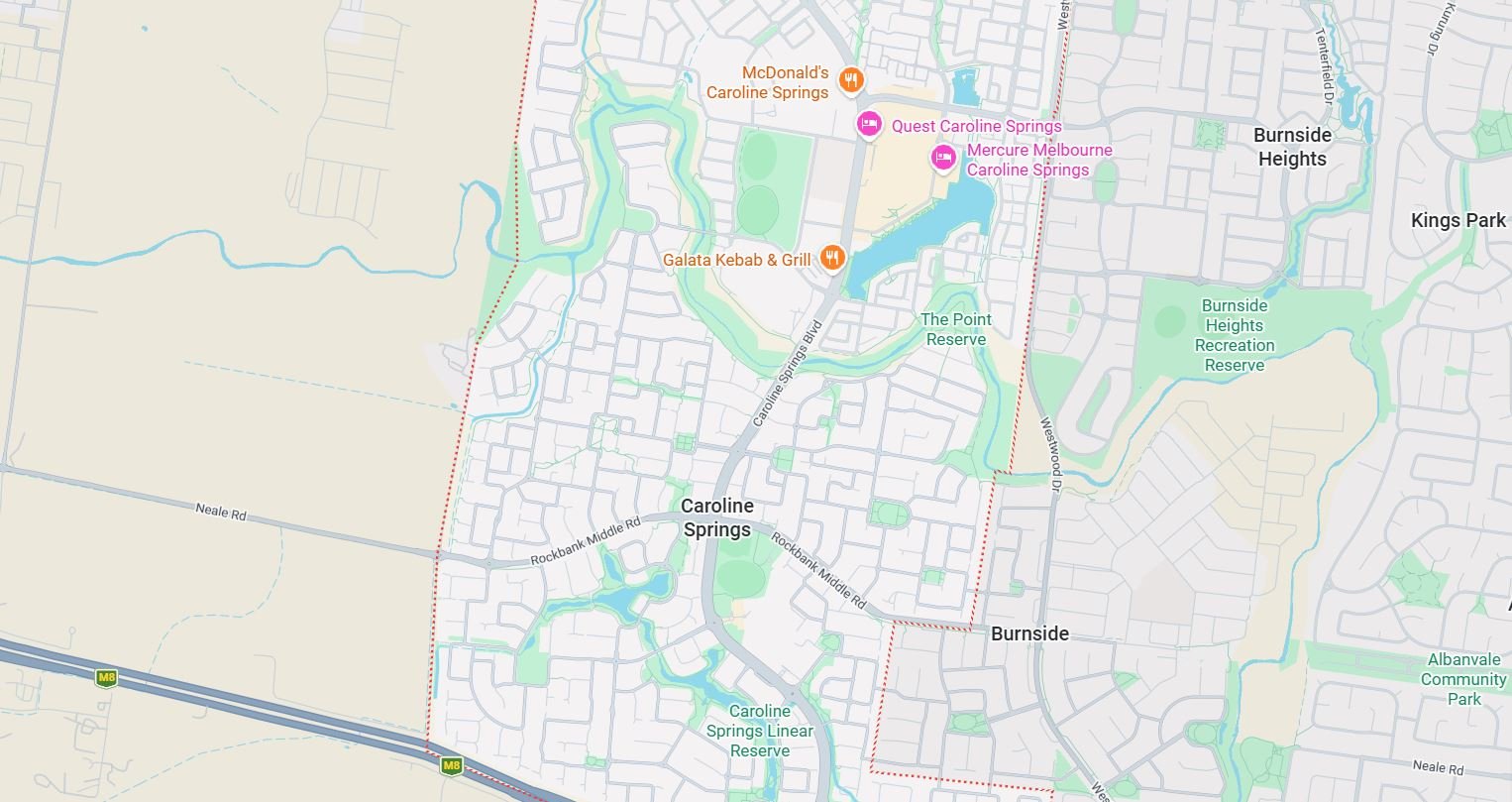 Caroline Springs Map