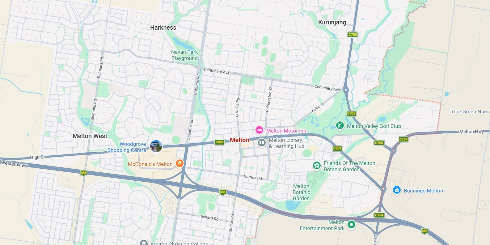 Melton Map
