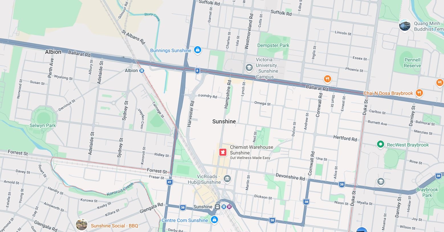 Sunshine Map